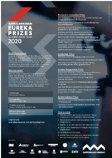 Information sheet - 2020 AM Eureka Prizes