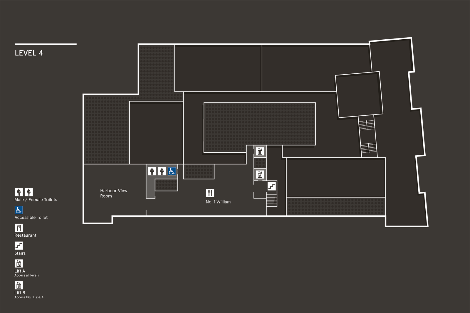 Australian Museum map of Level 4