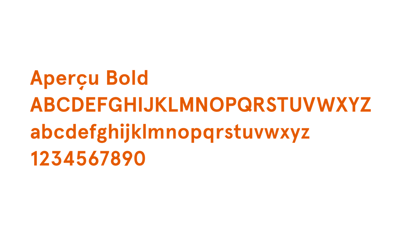 Apercu Bold