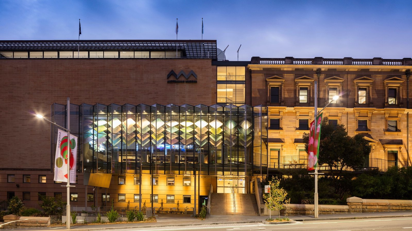Australian Museum following the Project Discover renovation. Architecture image on reopening, December 2020