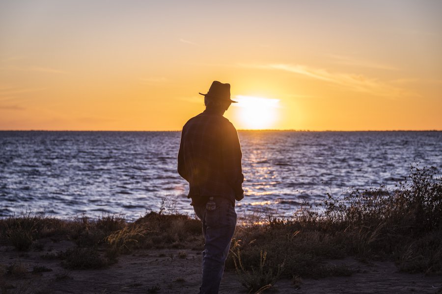 Barka - Sunset of Lake Menindee - 8 Dec 2022