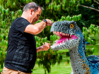 Jurassic World by Brickman exhibition