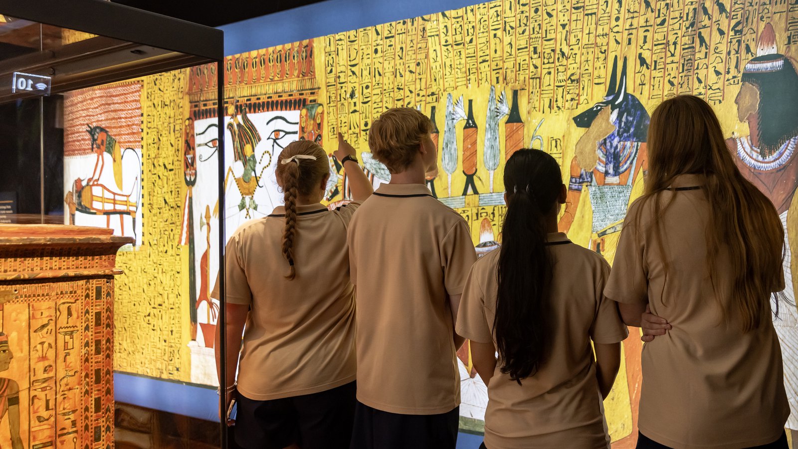 Ramses Kooringal High School A Day at the Museum visit