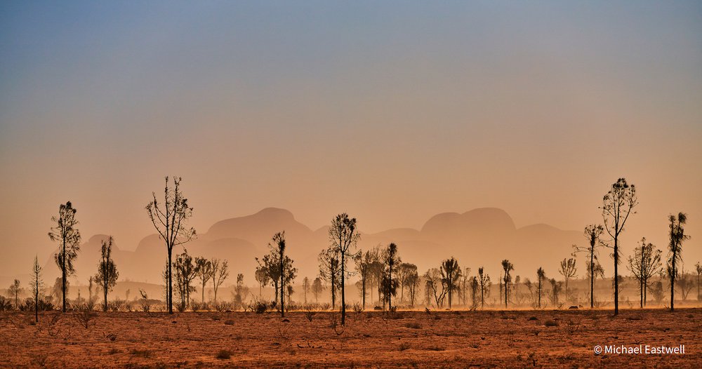Sandstorm Through Kata Tjuta by Michael Eastwell, United Kingdom