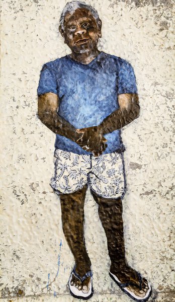 Horse portrait for Barka: The Forgotten River exhibition by Justine Muller.