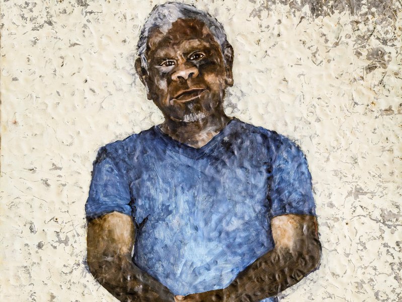 Horse portrait for Barka: The Forgotten River exhibition by Justine Muller.