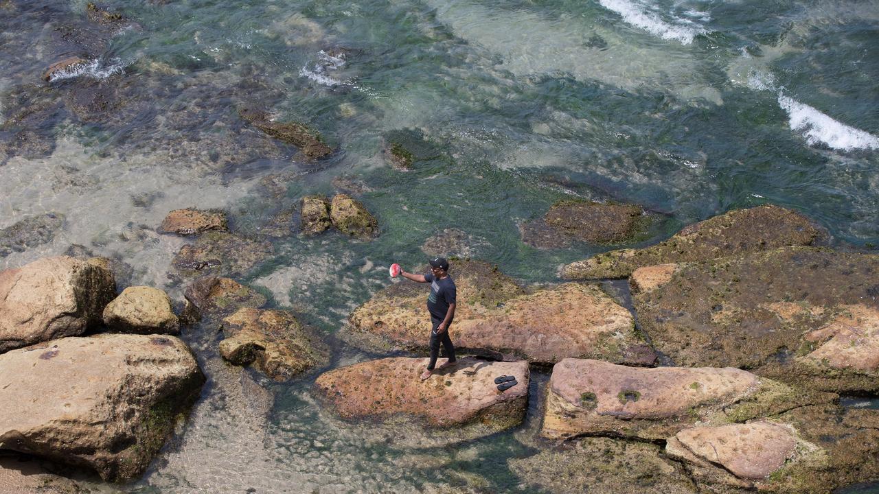 A man at Bondi Beach