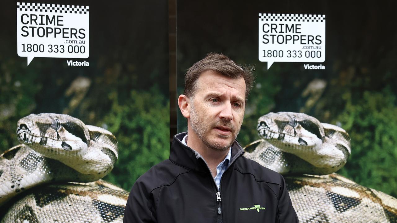 Agriculture Victoria's Adam Kay (file image)