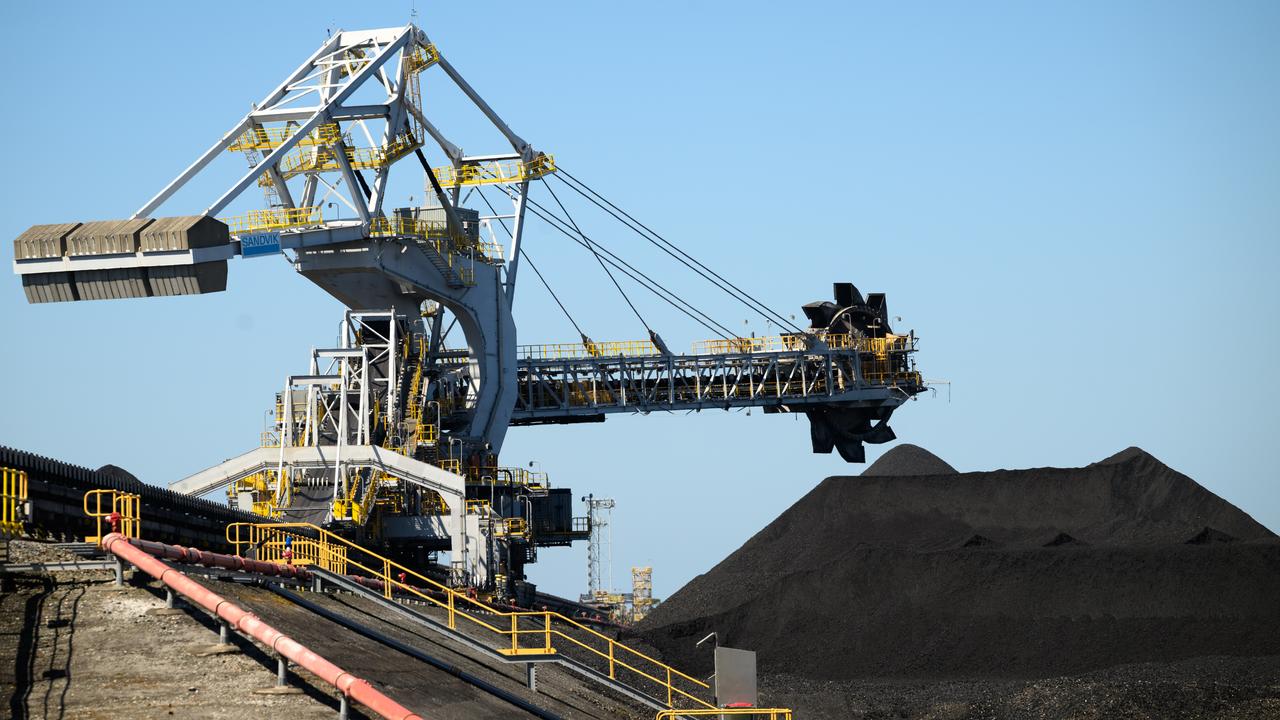 Coal loading infrastructure (file image)