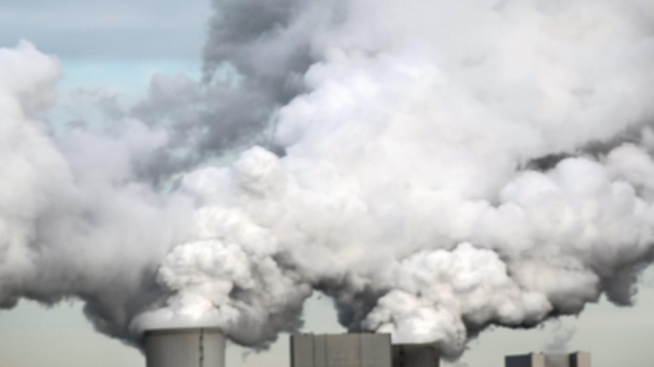 Emissions from a power station in Germany