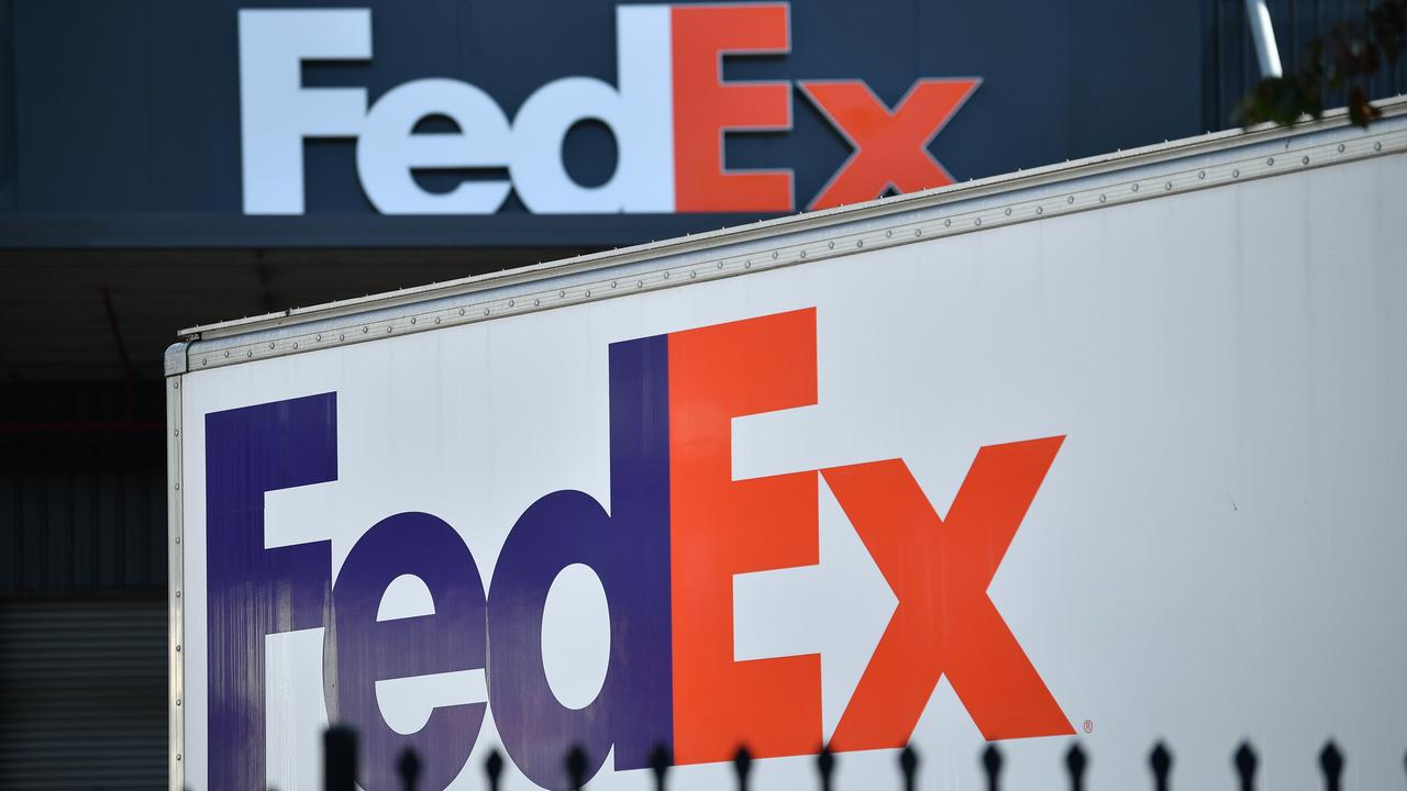 FedEx signage (file image)