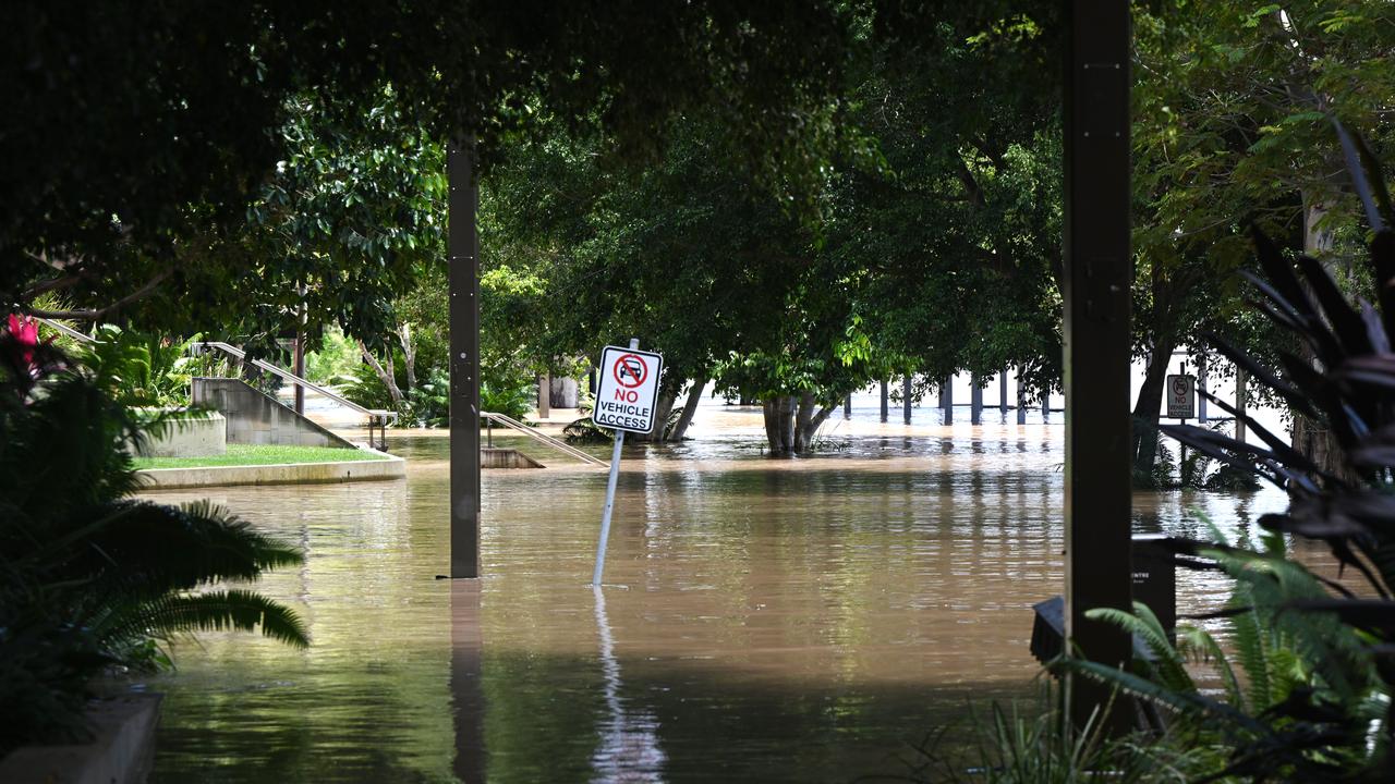 Floodwaters from the Fitzroy River (file image)