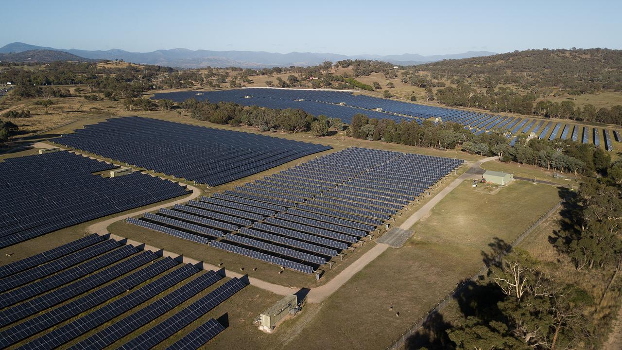 Large solar farm