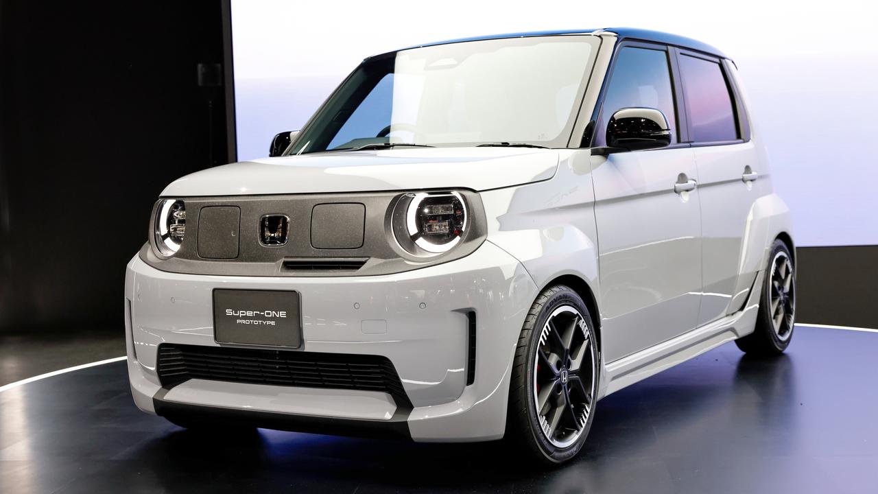 The Honda Super-ONE electric car has been designed for urban driving.