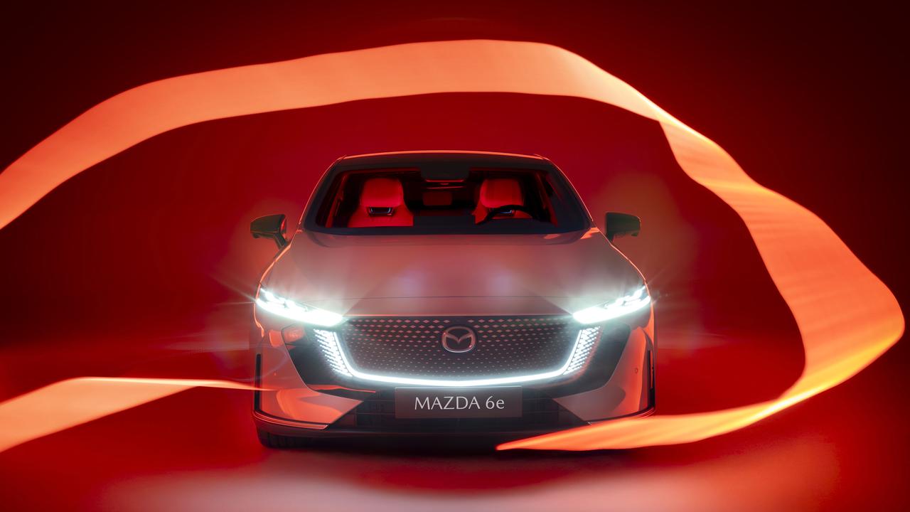 The Mazda 6e will arrive in Australia in mid-2026.