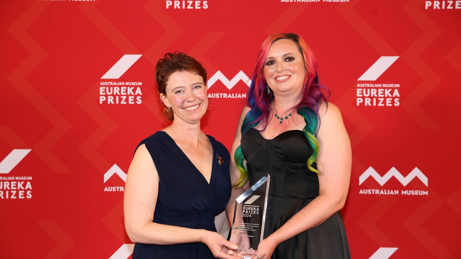 2024 Eureka Prizes Awards Ceremony Media Wall – Winners