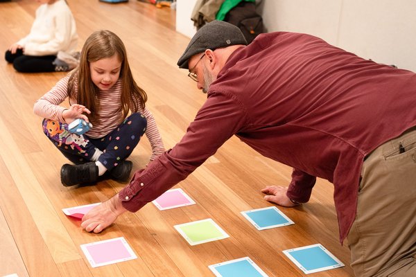 The school holiday family favourite workshop STEM Together: Testing Tension!
