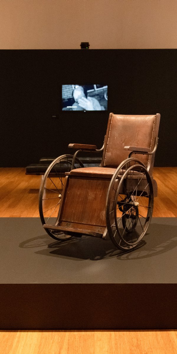 Unfinished Business: Uncle John Baxter’s installation ‘Not fit for purpose’ which is a powerful reminder of the obstacles to support and accessibility resources that people with disabilities face.