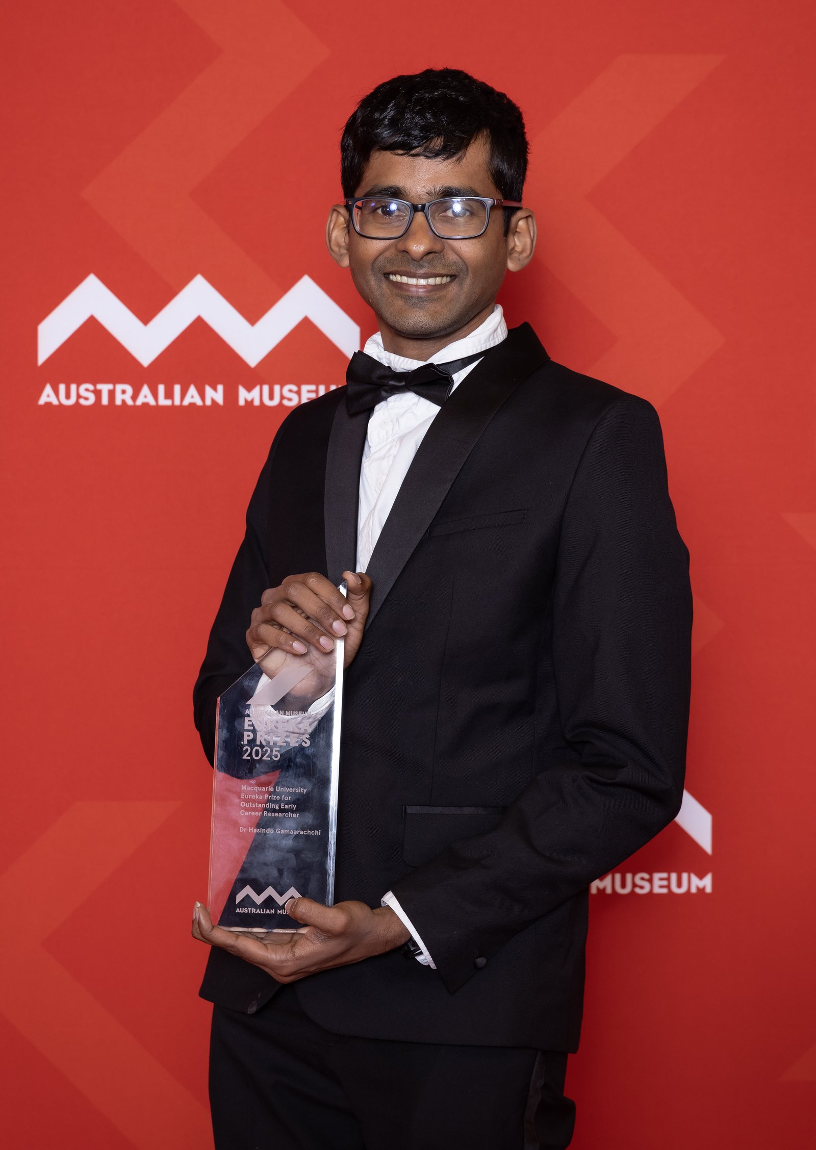 2025 Eureka Prizes Awards Ceremony Media Wall - Winners