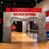 Bloodsuckers: Nature's Vampires exhibition entrance.
