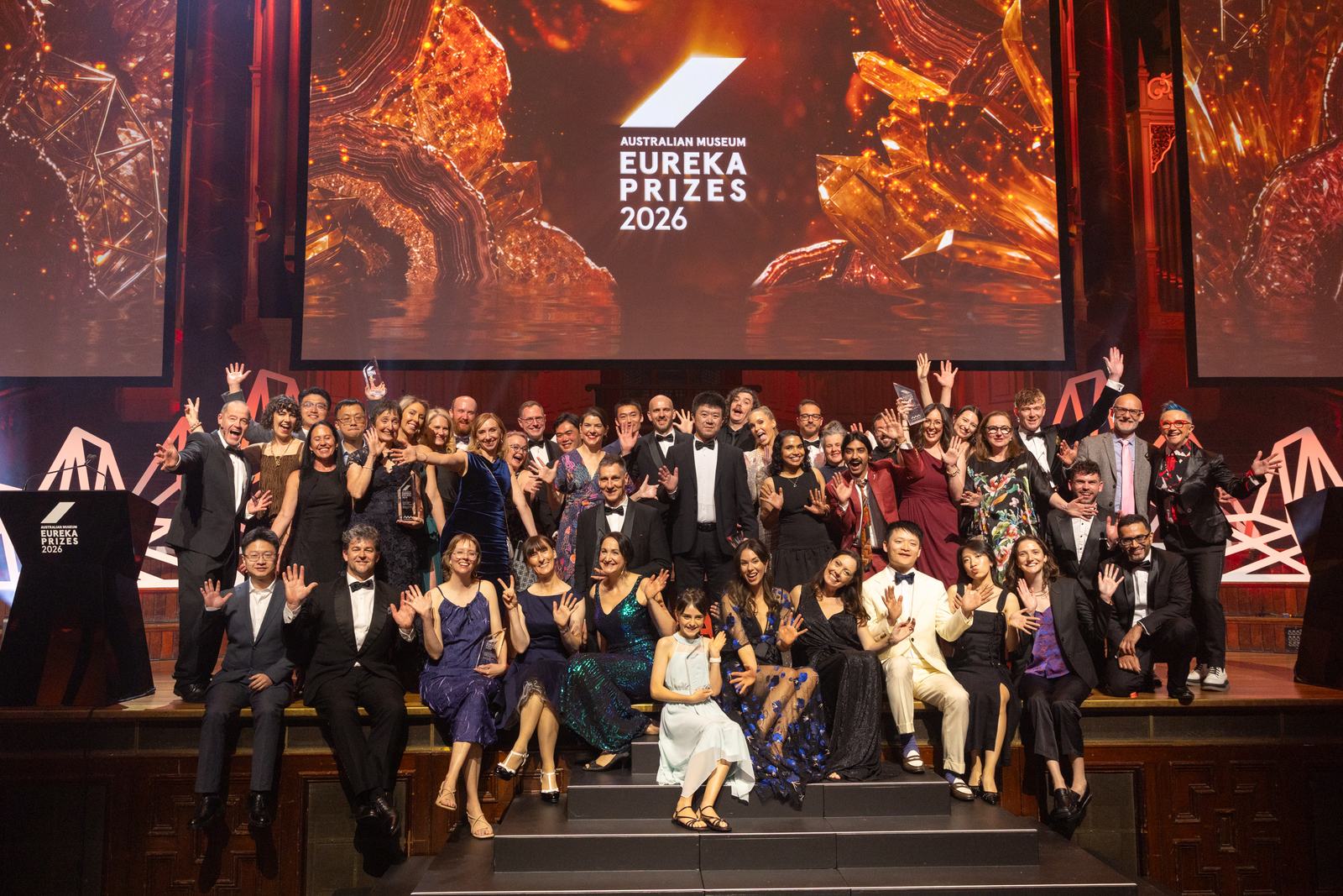 2026 Eureka Prizes - Awards Ceremony - Media Wall Winners