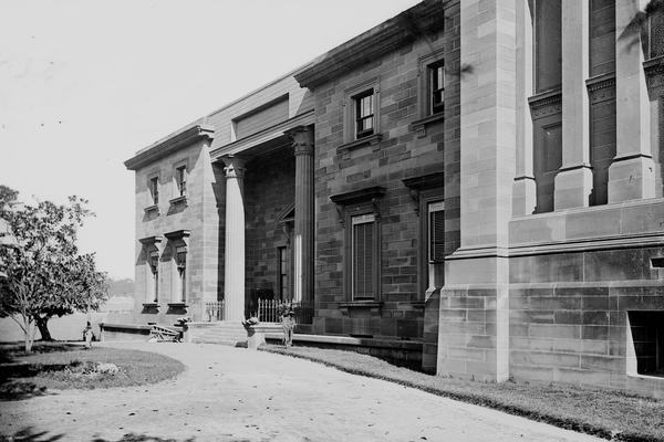 Australian Museum building exterior, c.1846 (AMS351/V1489)