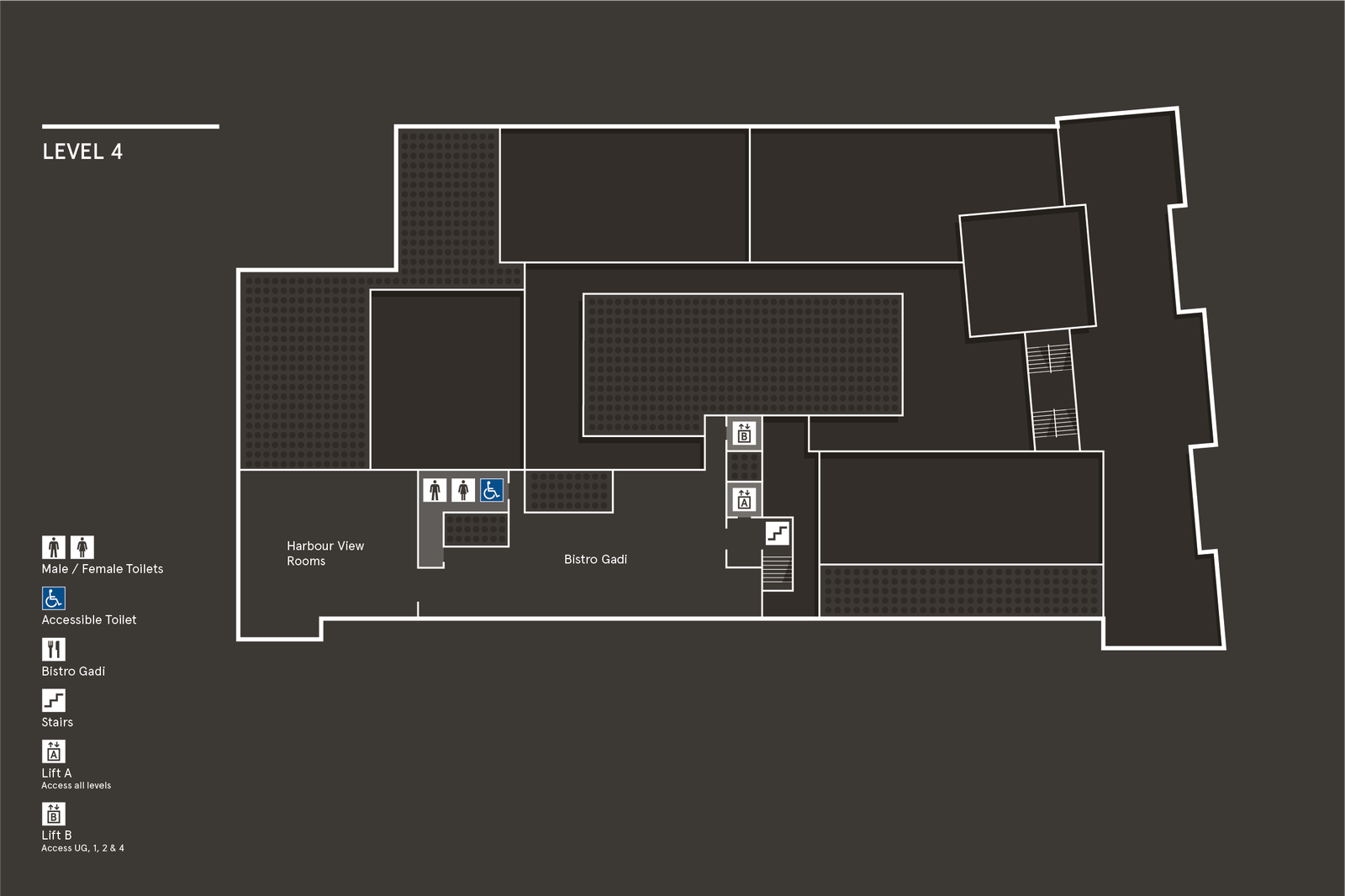 Australian Museum map of Level 4