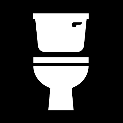 All gender toilet icon