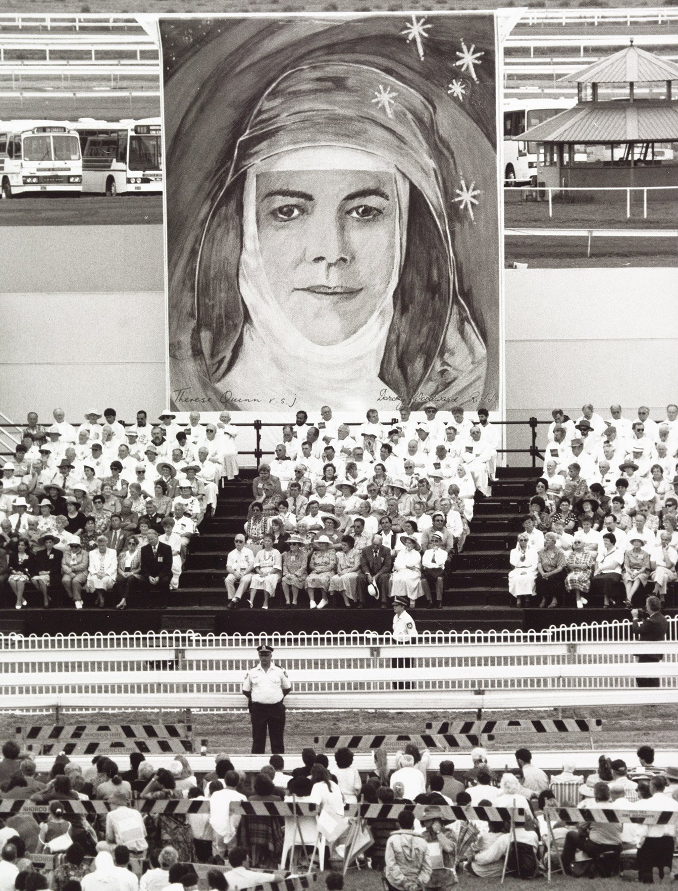 The beatification ceremony of Mary MacKillop