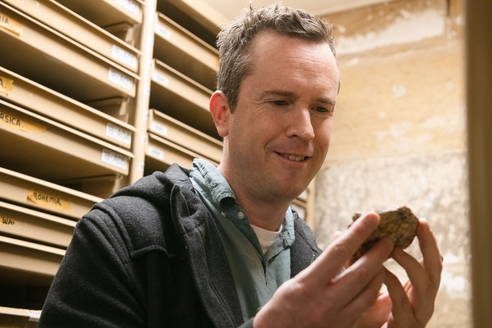 Tim Holland, Collection Manager, Palaeontology