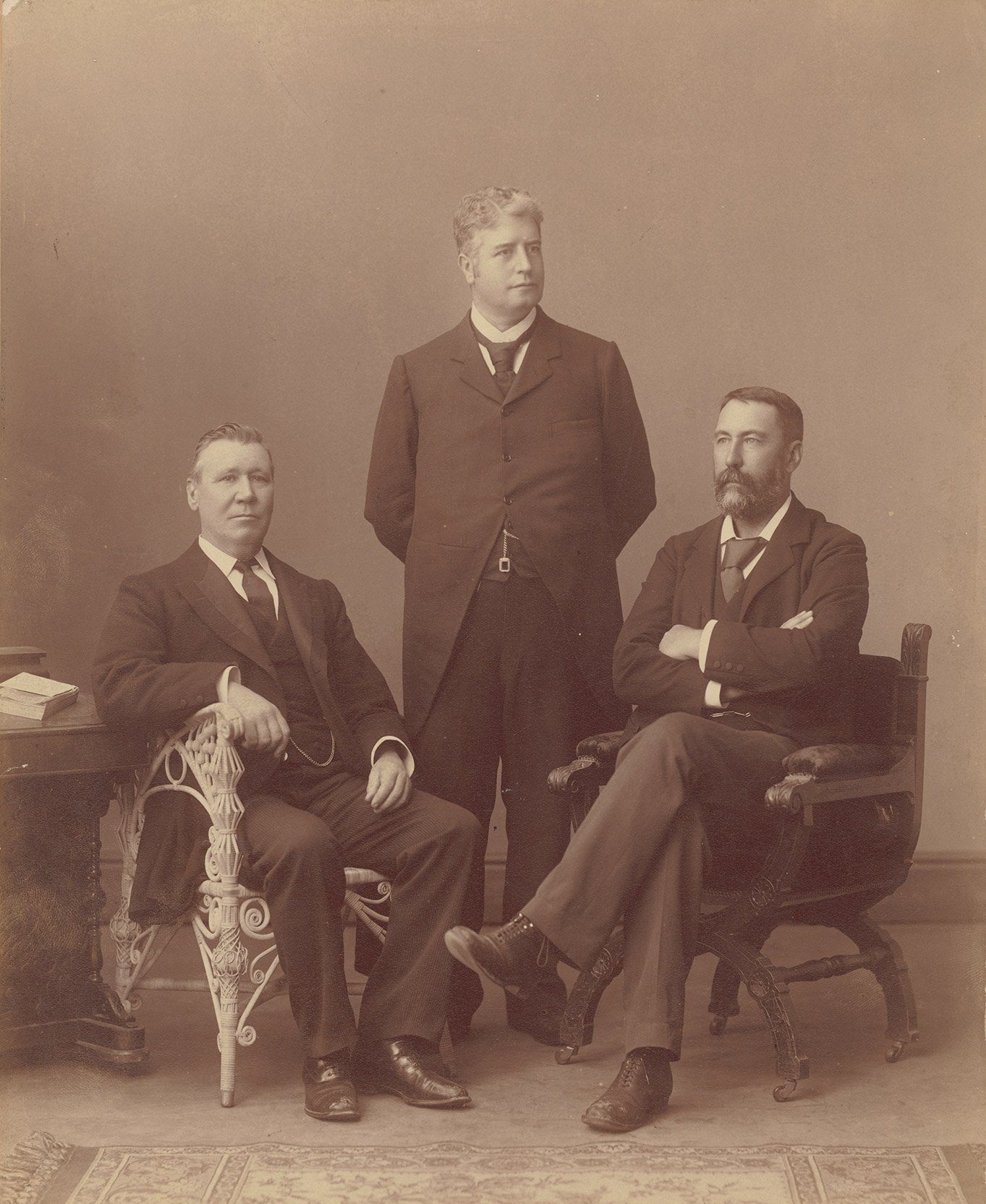 Sir Edmund Barton with drafting committee