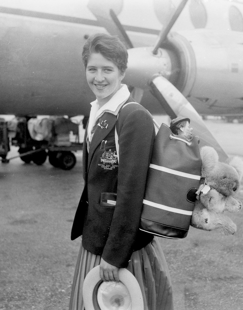 Dawn Fraser, 1958.