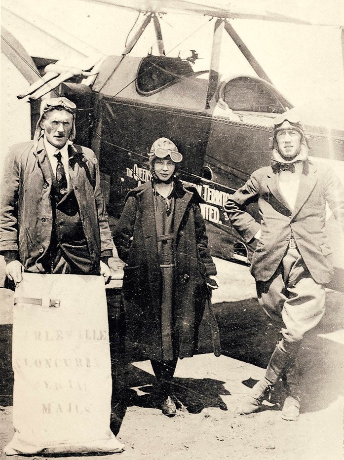 First Qantas Aerial Mail Service