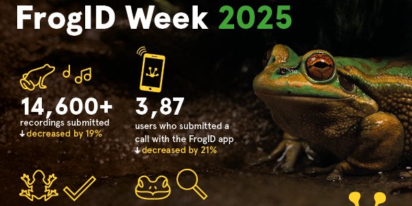 FrogID Week 2025 infographic