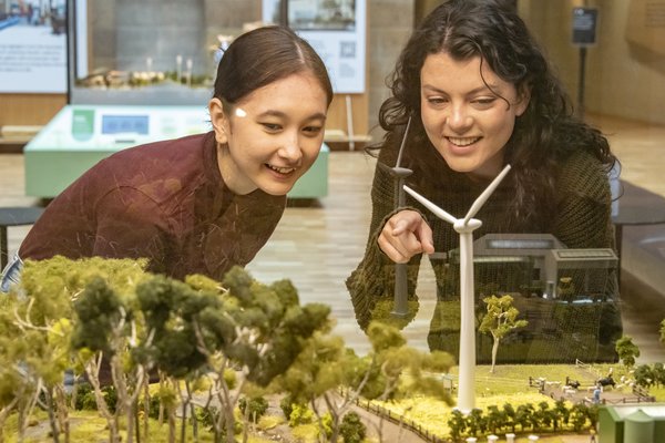 Future Now diorama in Hintze Hall - Feb 2023