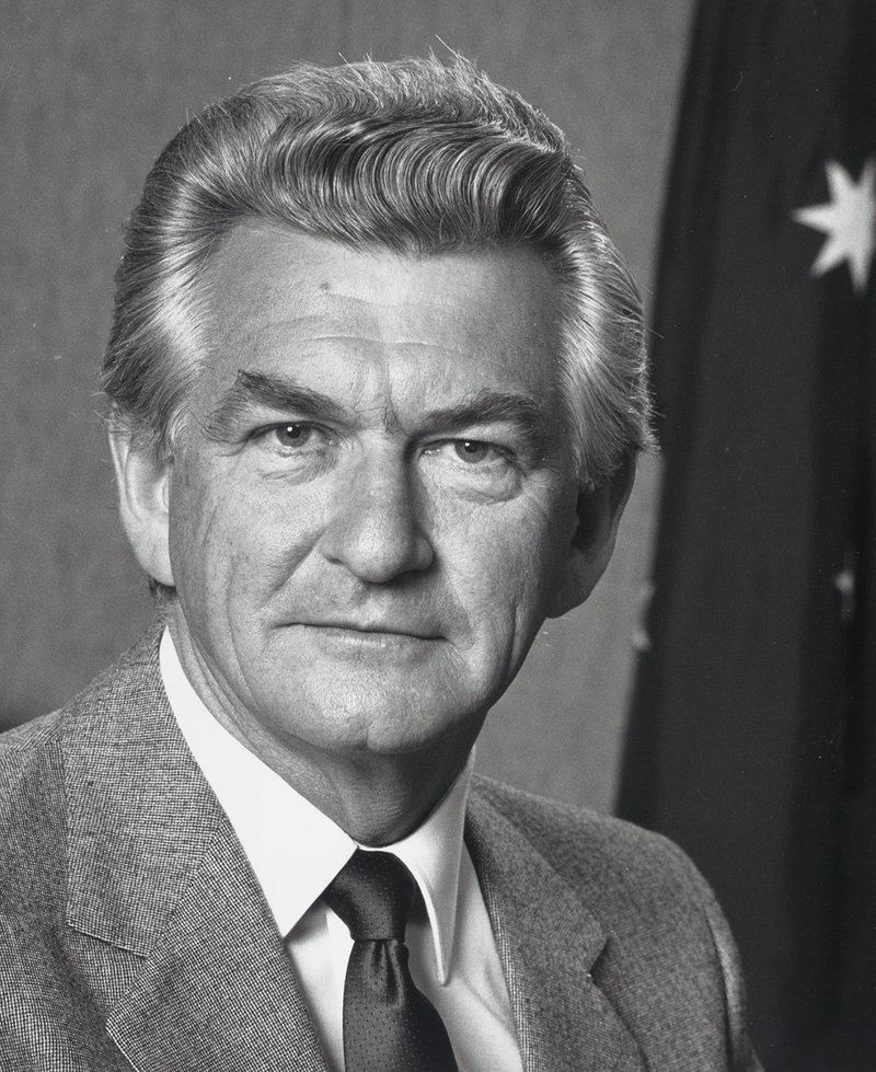 Bob Hawke, portrait