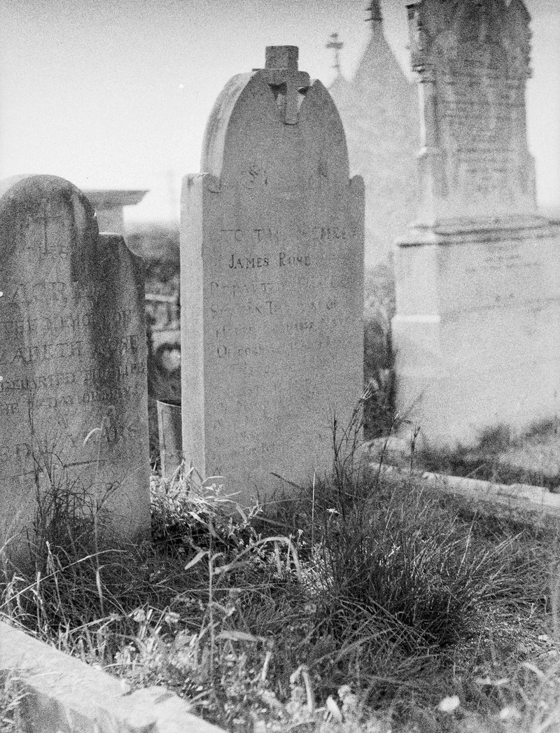 James Ruse’s headstone