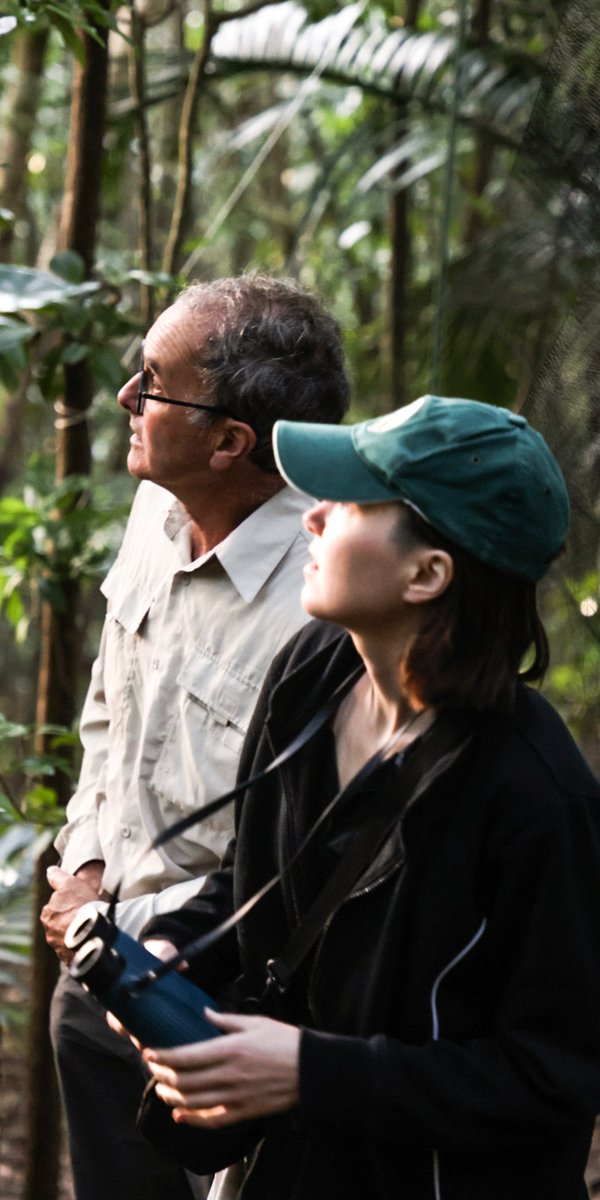 Dr Richard Major and Emily Cave on Norfolk Island expedition