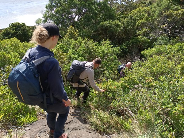 2023 Lord Howe Island snail expedition team