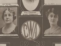 Portraits of Queensland CWA presidents and council members