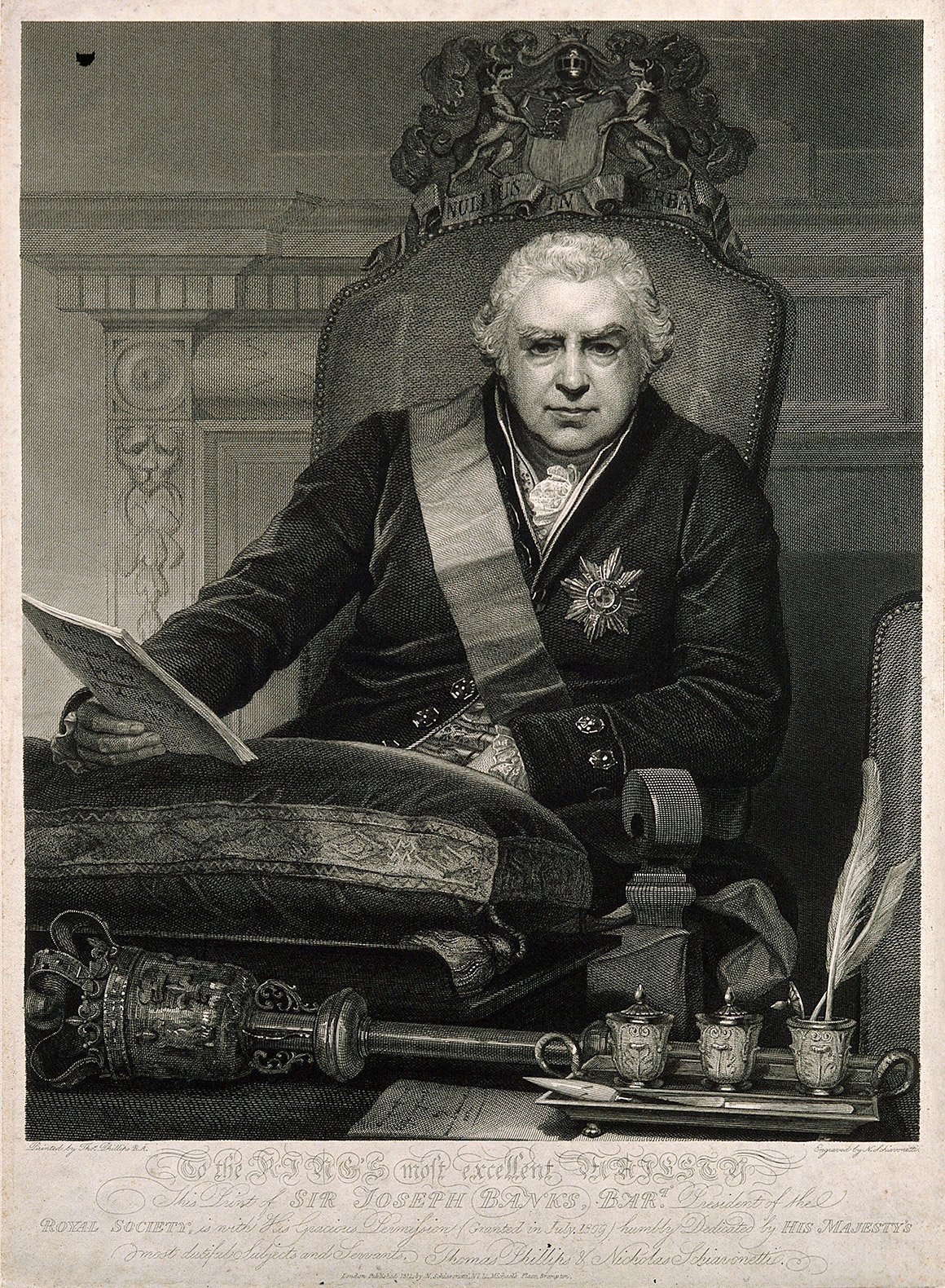 Joseph Banks, Portrait