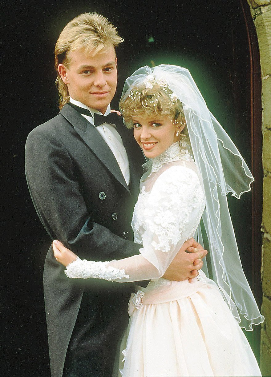 Jason Donovan and Kylie Minogue