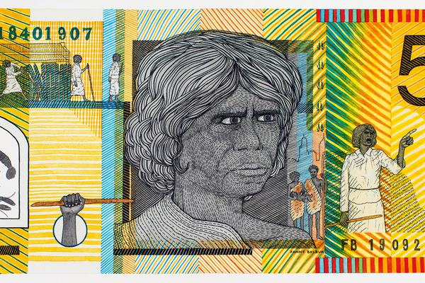 Fanny Balbuk (1840-1907) Blood Money – Fifty Dollar Note
