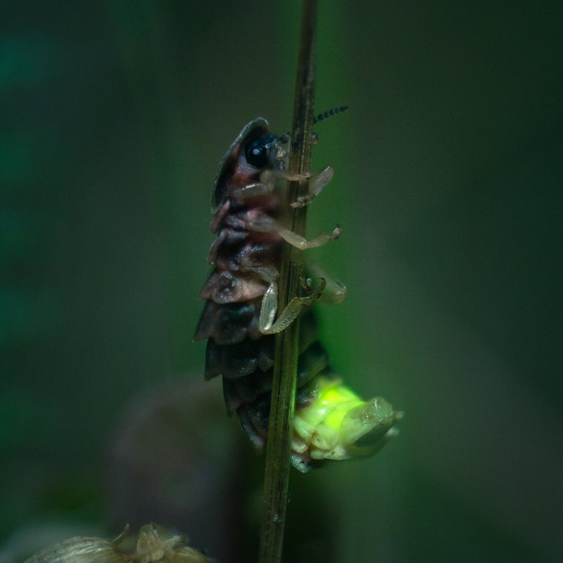 European Glow-Worm, Lampyris noctiluca