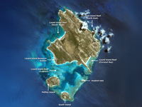 Map if Lizard Island