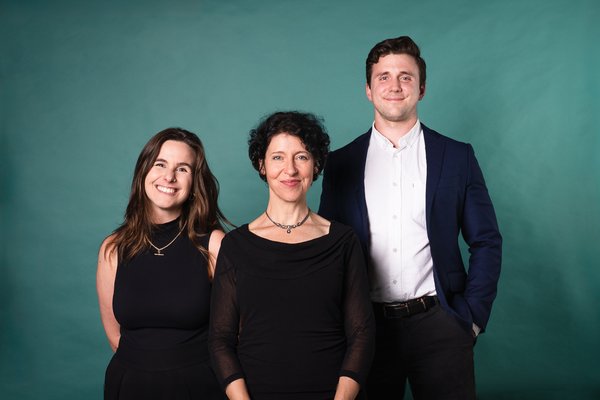 Madison Kuras, Dr Jenny Newell and Jonathon Heys