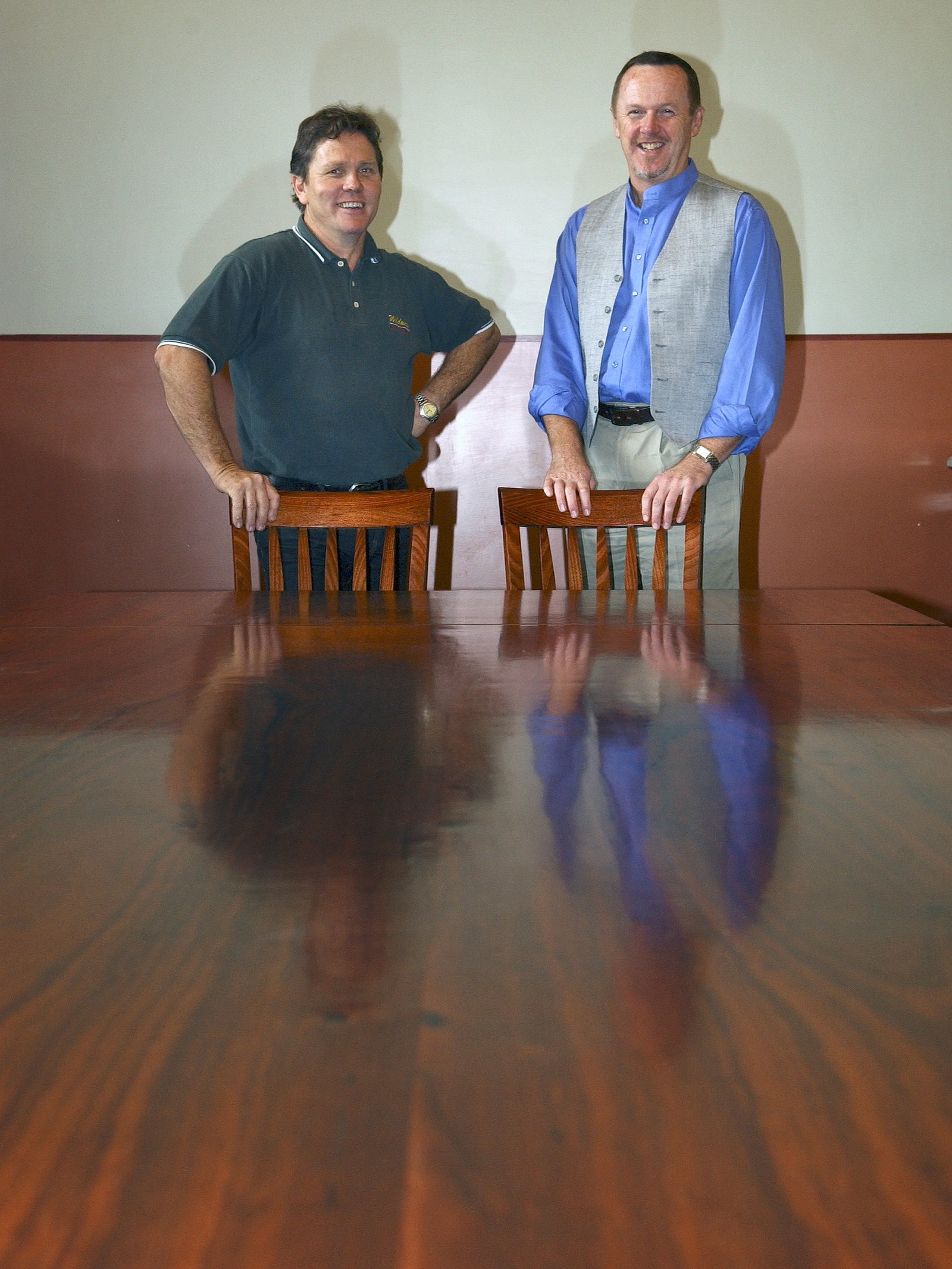 New Australian Museum Boardroom table commissioned by Frank Howarth, July 2005.