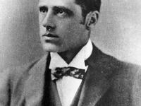Portrait of Andrew ‘Banjo’ Paterson, ca. 1890.
