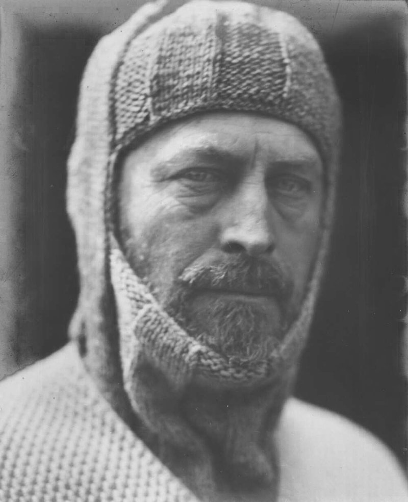 Portrait of Sir Douglas Mawson by Frank Hurley