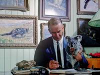David Fleay in his office